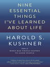 Cover image for Nine Essential Things I've Learned About Life